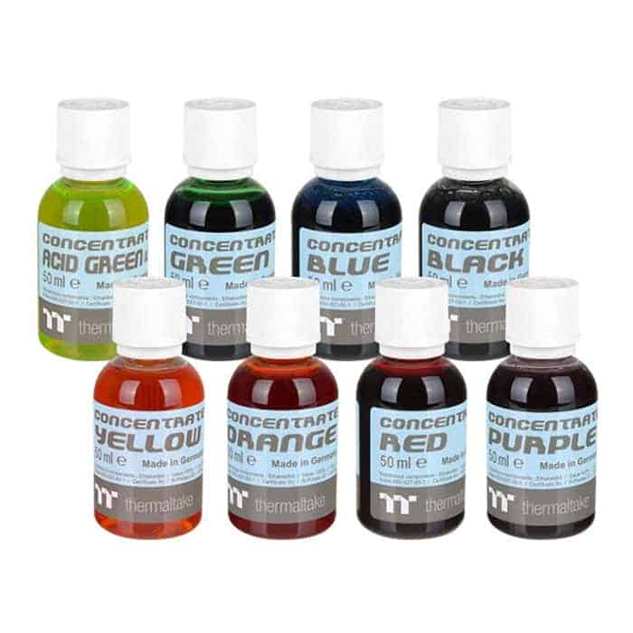 (image for) Thermaltake Tt Premium 50ml Red Anti-Corrosive Concentrate Dye 4 Pack